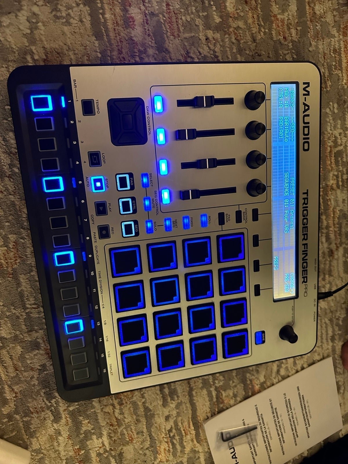 M-Audio Trigger Finger Pro