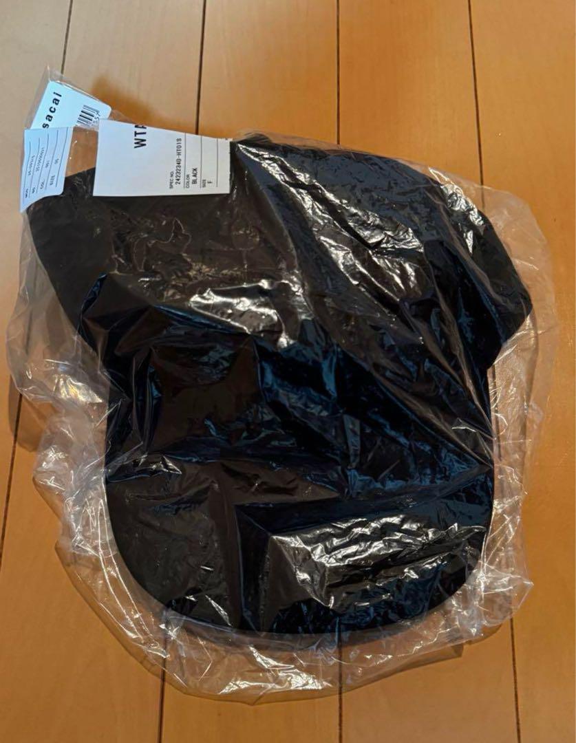 Sacai x WTAPS Cotton Back Satin Cap Black | HAVEN