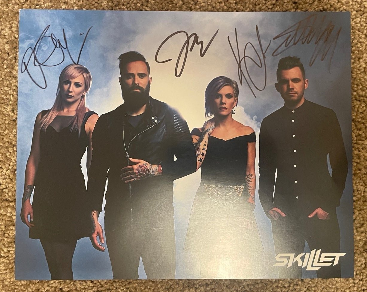 *SIGNED* Skillet Promo Photo