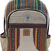 KayJayStyles (Double-Patch) Handmade Large Multi Pocket Hemp Nepal Backpack