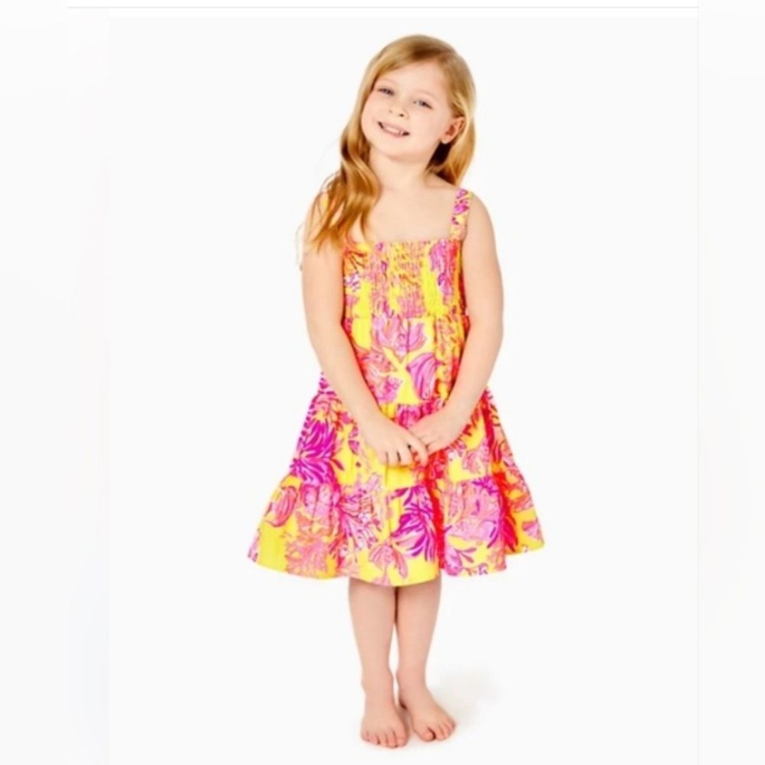 Lilly Pulitzer Girls Violet Dress M
