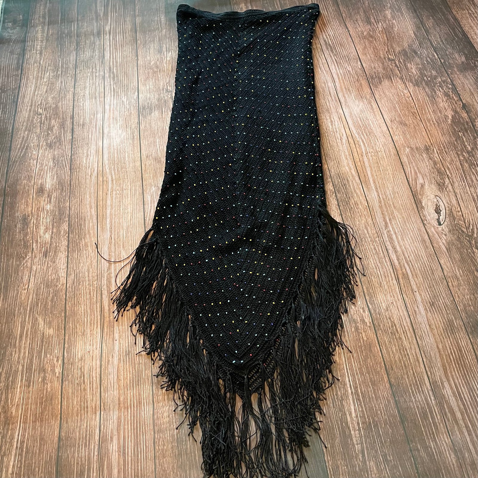 Sue Wong Fringe Skirt Size S