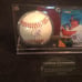 Joan Gonzalez Signed Baseball Display