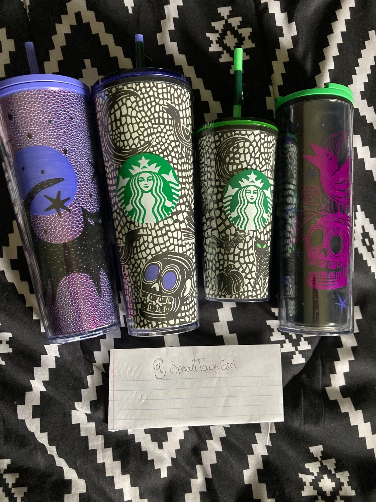 Starbucks halloween Tumbler bundle