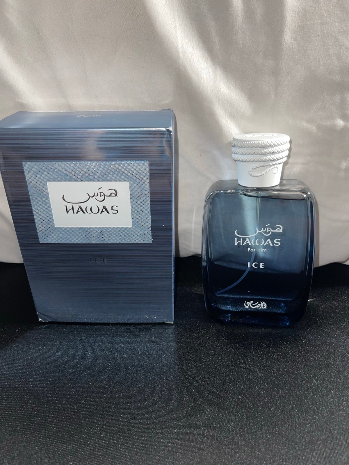 Rasasi Hawas Ice for Men Eau de Parfum Spray 3.4 Oz / 100 ml (BRAND NEW)