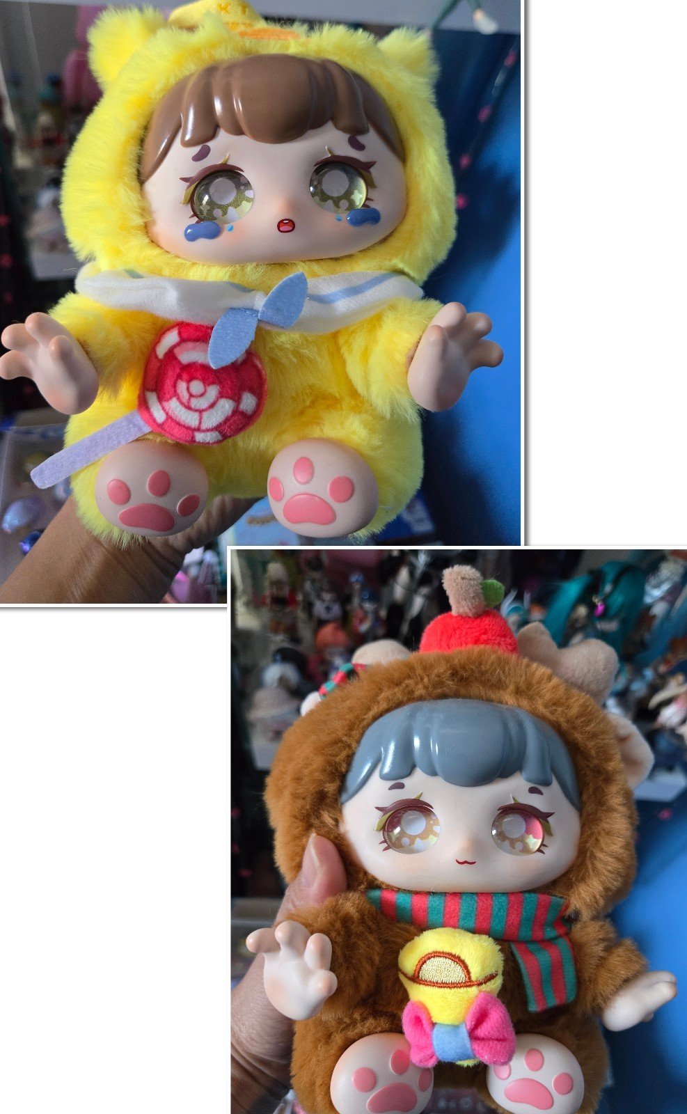 Momo cub out of the travelogue 2 plush keychains