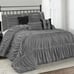 Classic Chic Ruched Pleated Comforter Set | 7 Piece AVIALABLE IN 3 COLOR PATTERN