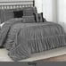 Classic Chic Ruched Pleated Comforter Set | 7 Piece AVIALABLE IN 3 COLOR PATTERN