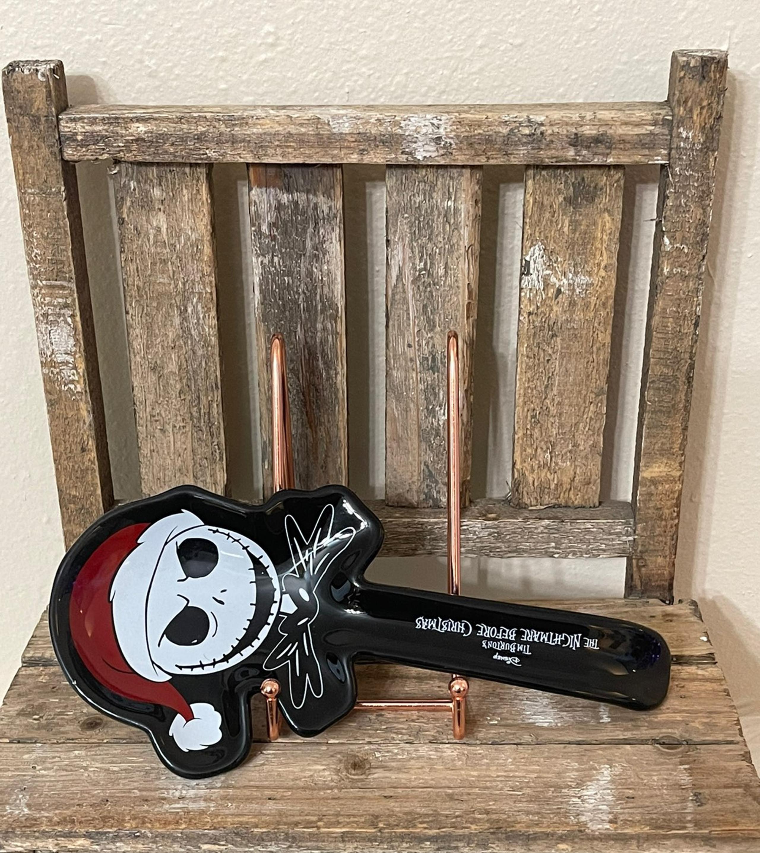 Nightmare Before Christmas Jack Skellington Spoon Rest Santa Hat - Disney