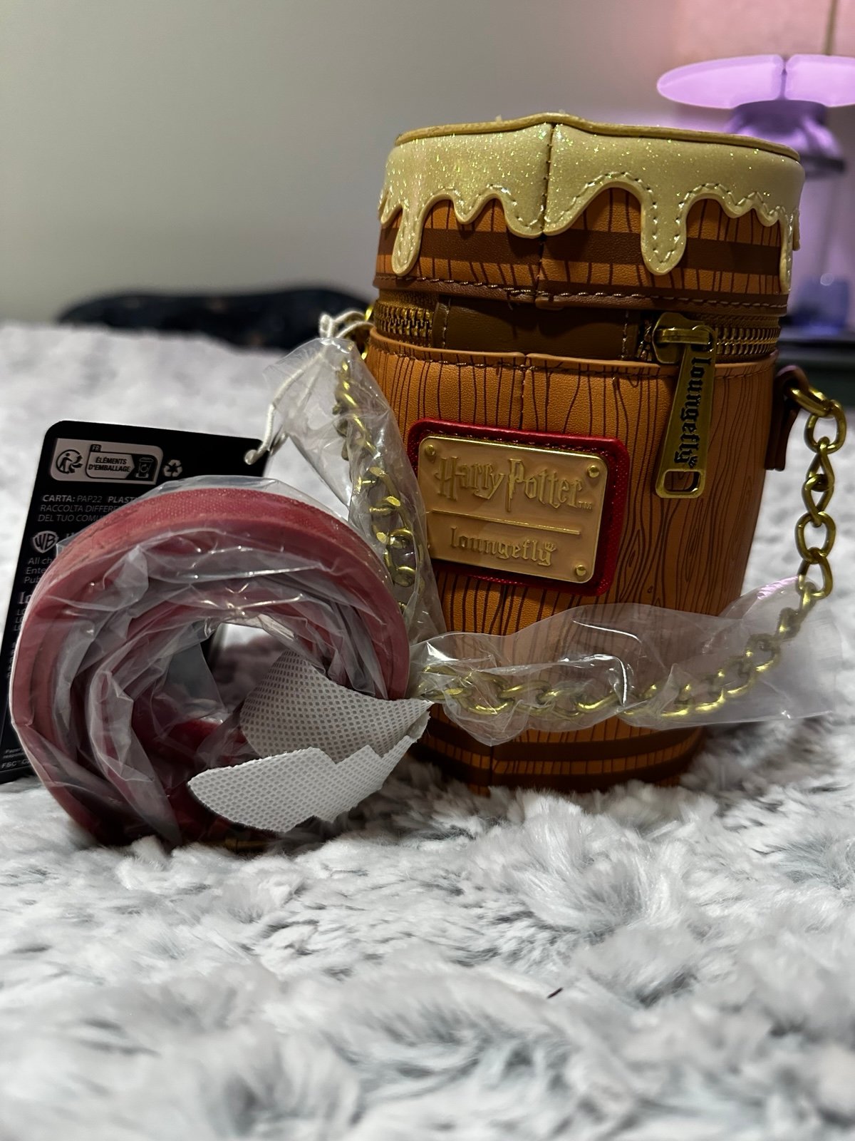 Loungefly Harry Potter Butterbeer Figural Crossbody Bag