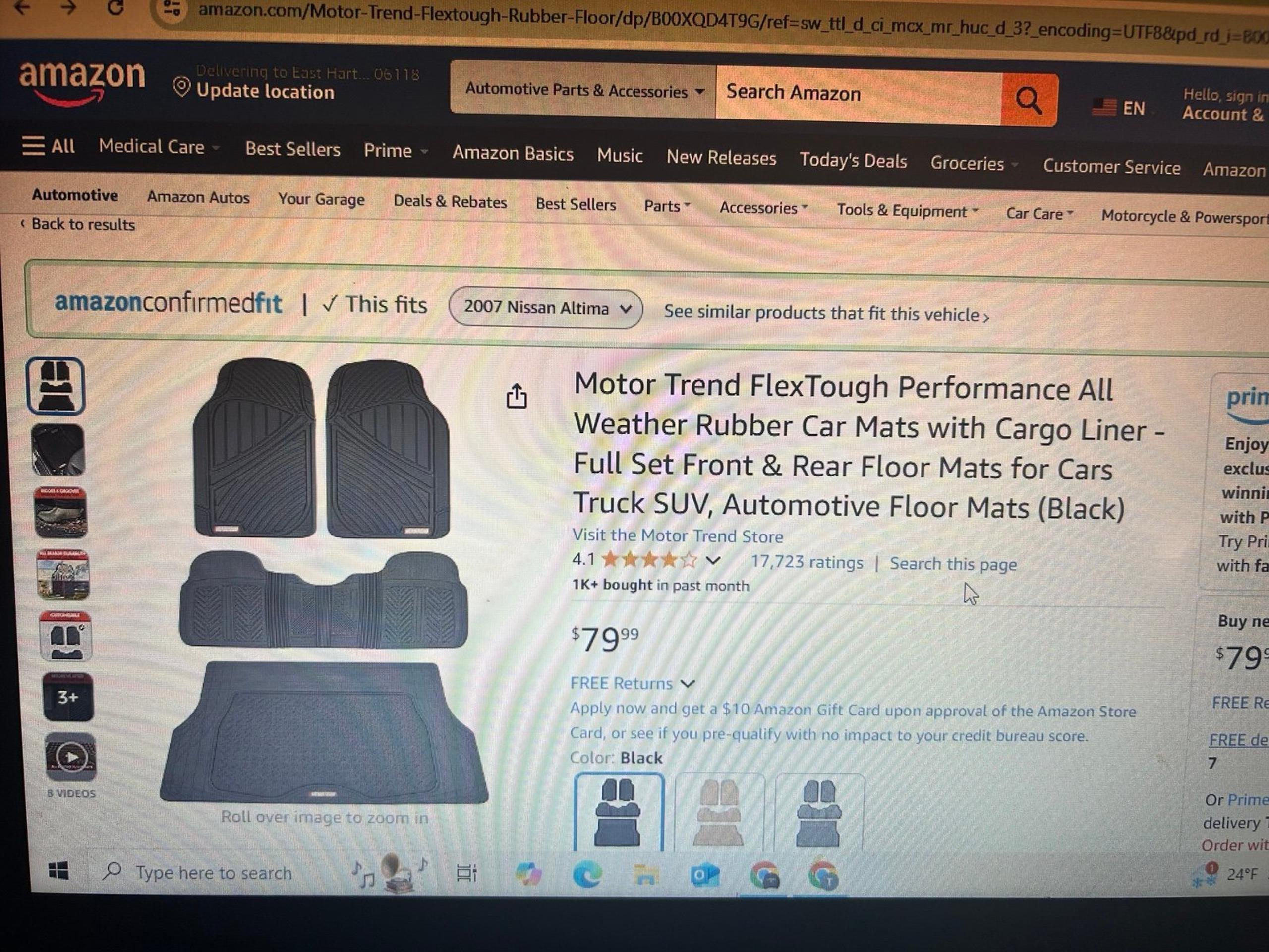 Motor Trend Floor Mats For SUV