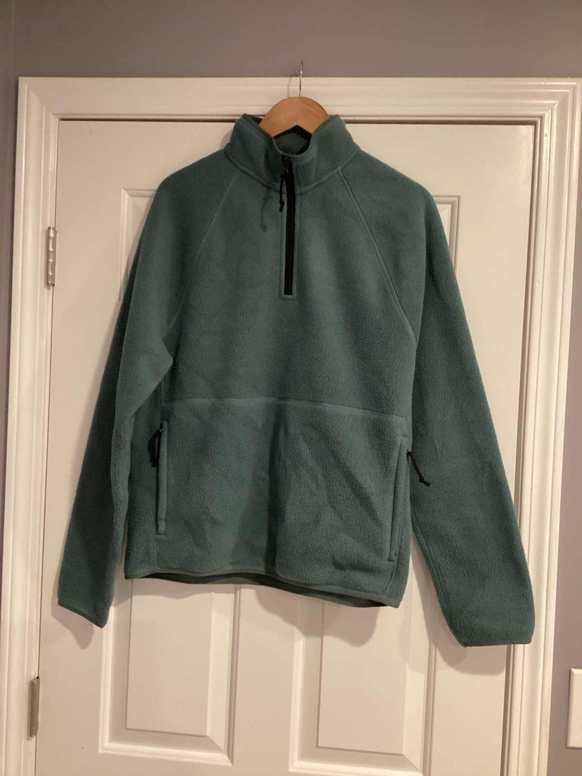 J.Crew Nordic Micro Fleece Half-Zip Pullover M men