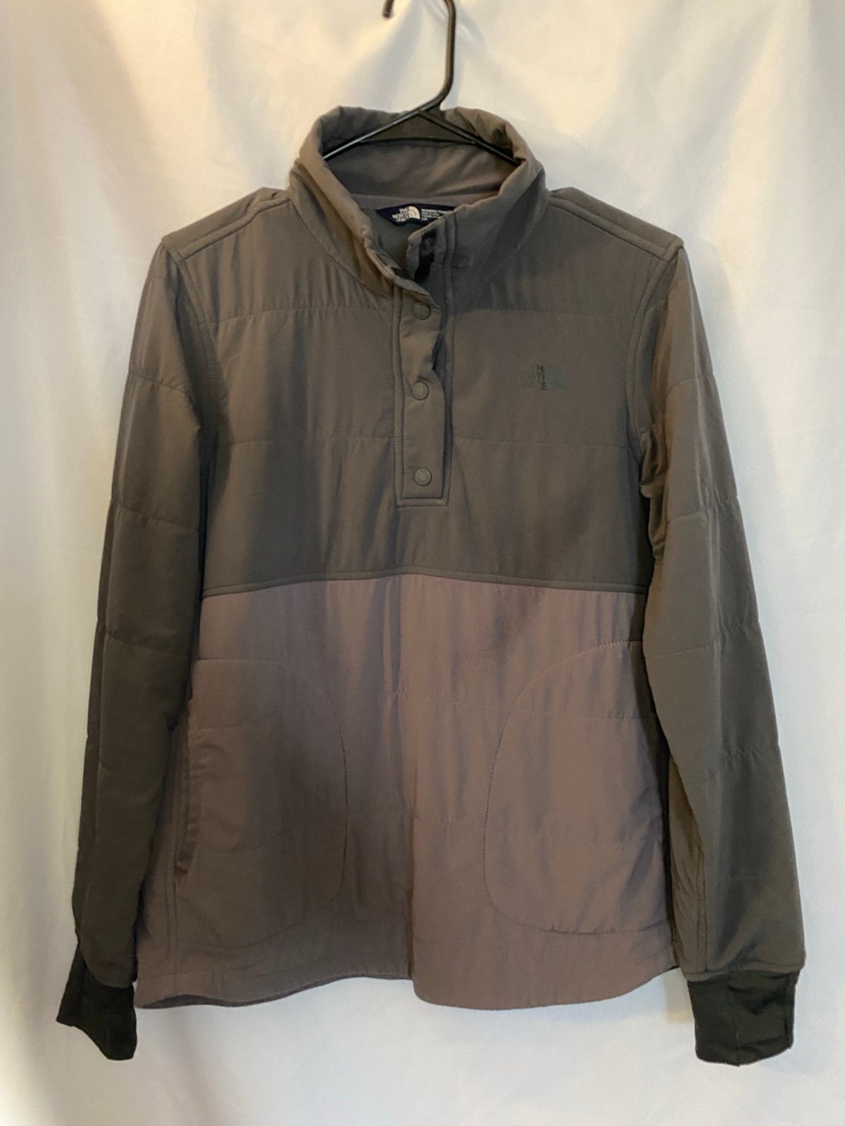 North Face Mountain Sweatshirt Women’s Quilted Pullover Size S/P