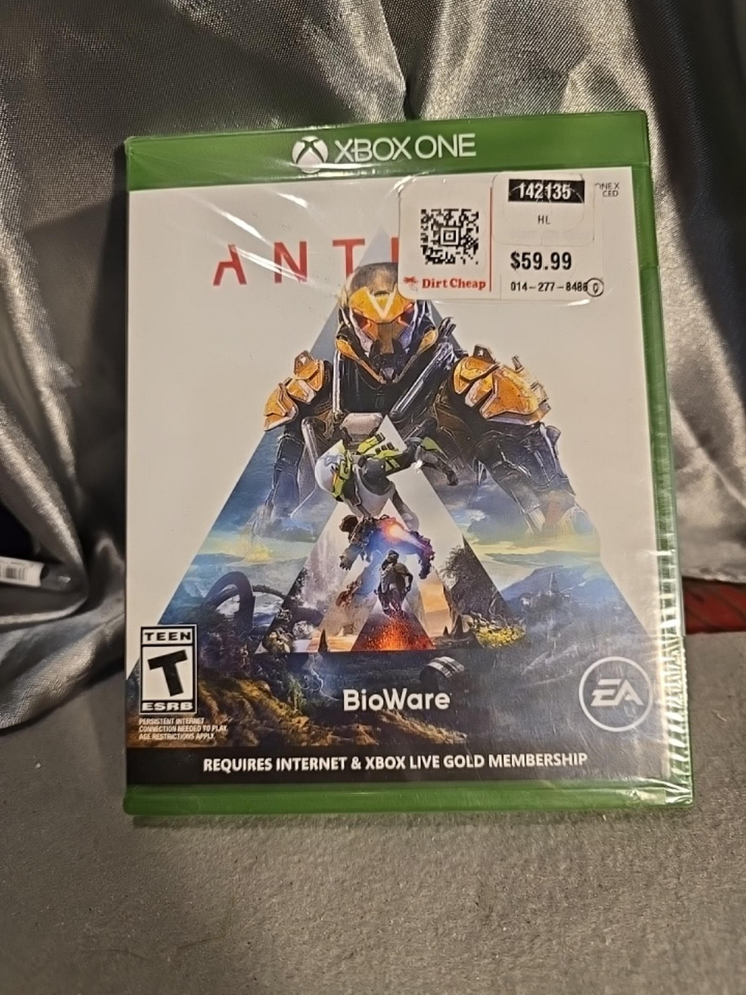 050325 Anthem (Microsoft Xbox One) Video Game - BRAND NEW SEALED - Excellent