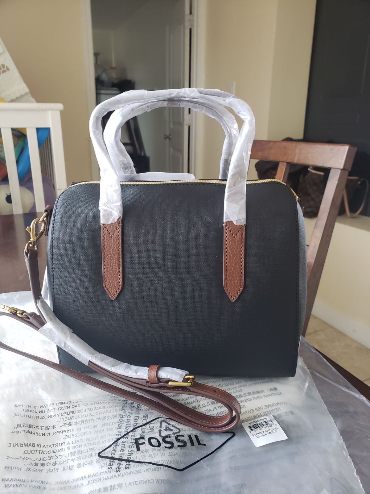 Fossil Sydney 2way Purse New With Tags