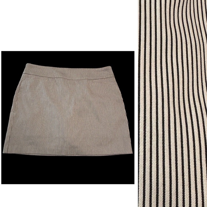 attyre Ladies sz 14 Tennis Golf Pickleball skort stretch pull on Stripe Pockets