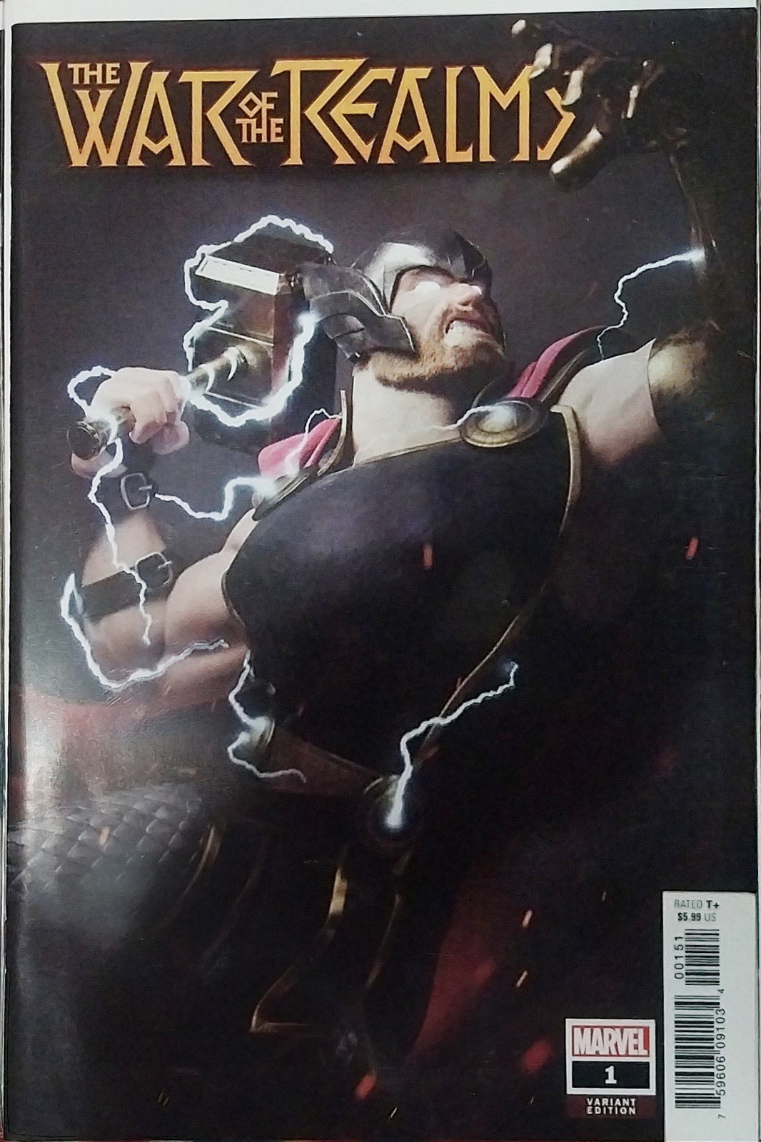 War of the Realms #1,2,4,5,&6 Variant Lot of 5