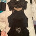 Black dance tops