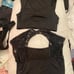 Black dance tops