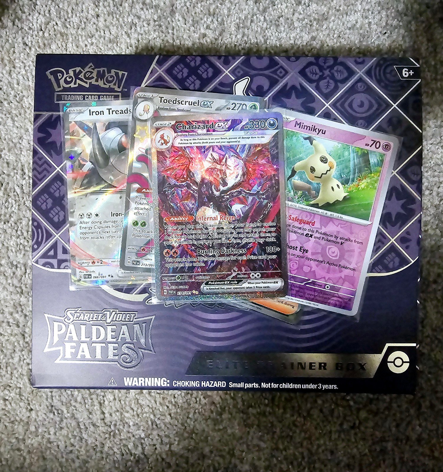 paldean fates elite trainer box