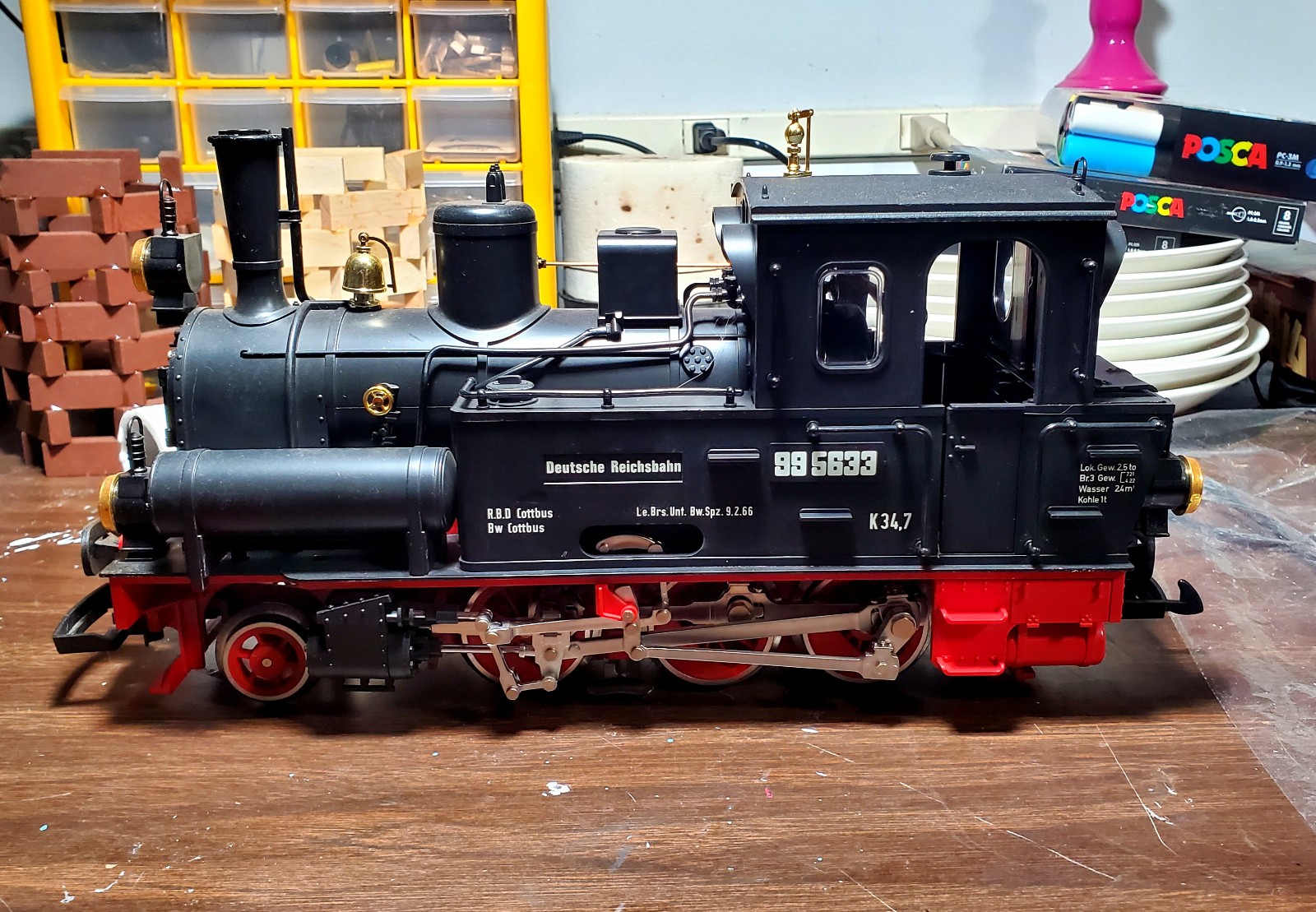 LGB 2174D Spreewald Steam Locomotive 1/24 scale