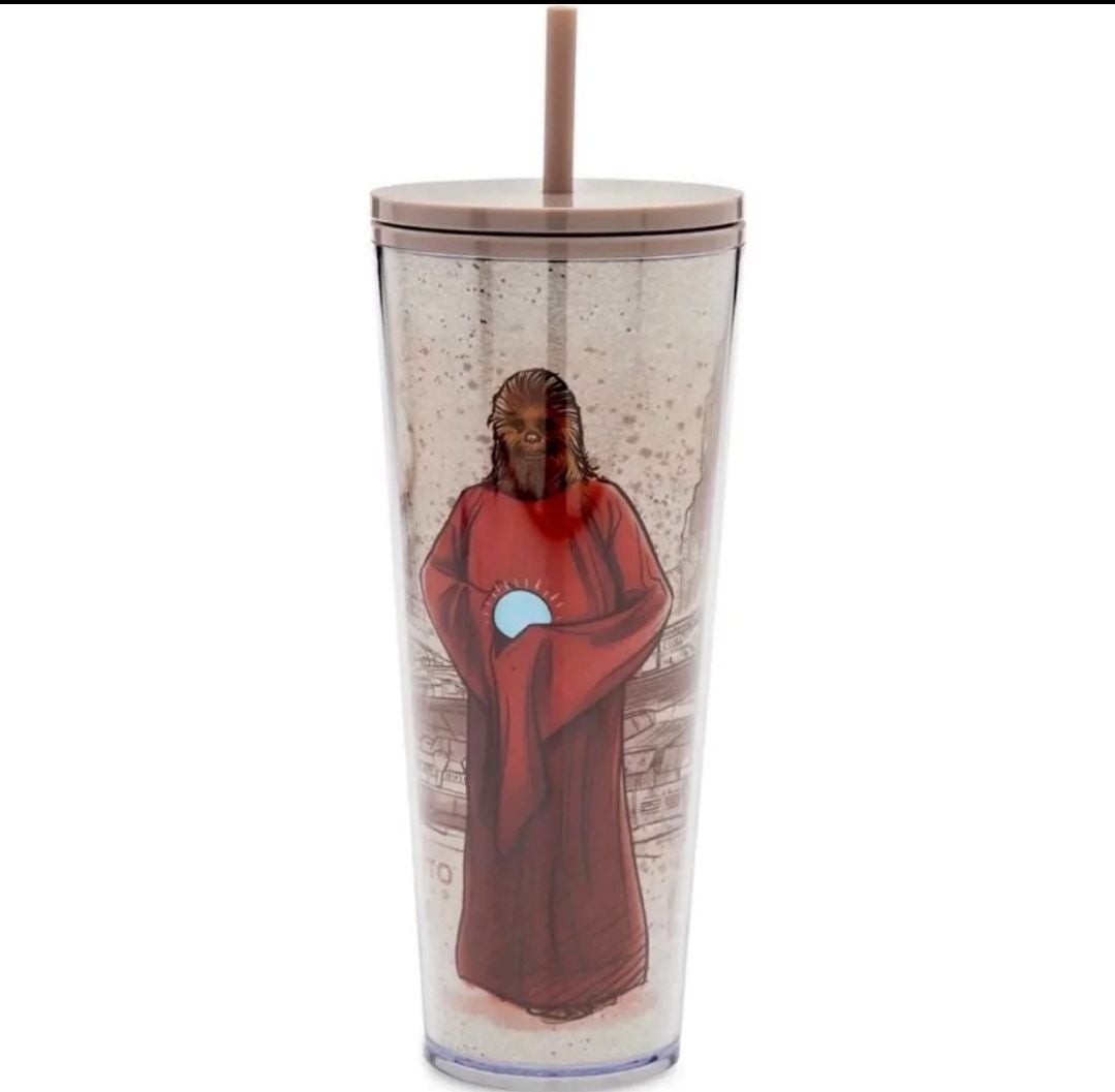 2021 Starbucks disney limited edition star wars chewbacca life day mug tumbler N