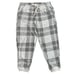 NWT Aerie Snowed In Fuzzy Jogger Plaid Pant Size XL Gray
