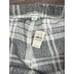NWT Aerie Snowed In Fuzzy Jogger Plaid Pant Size XL Gray
