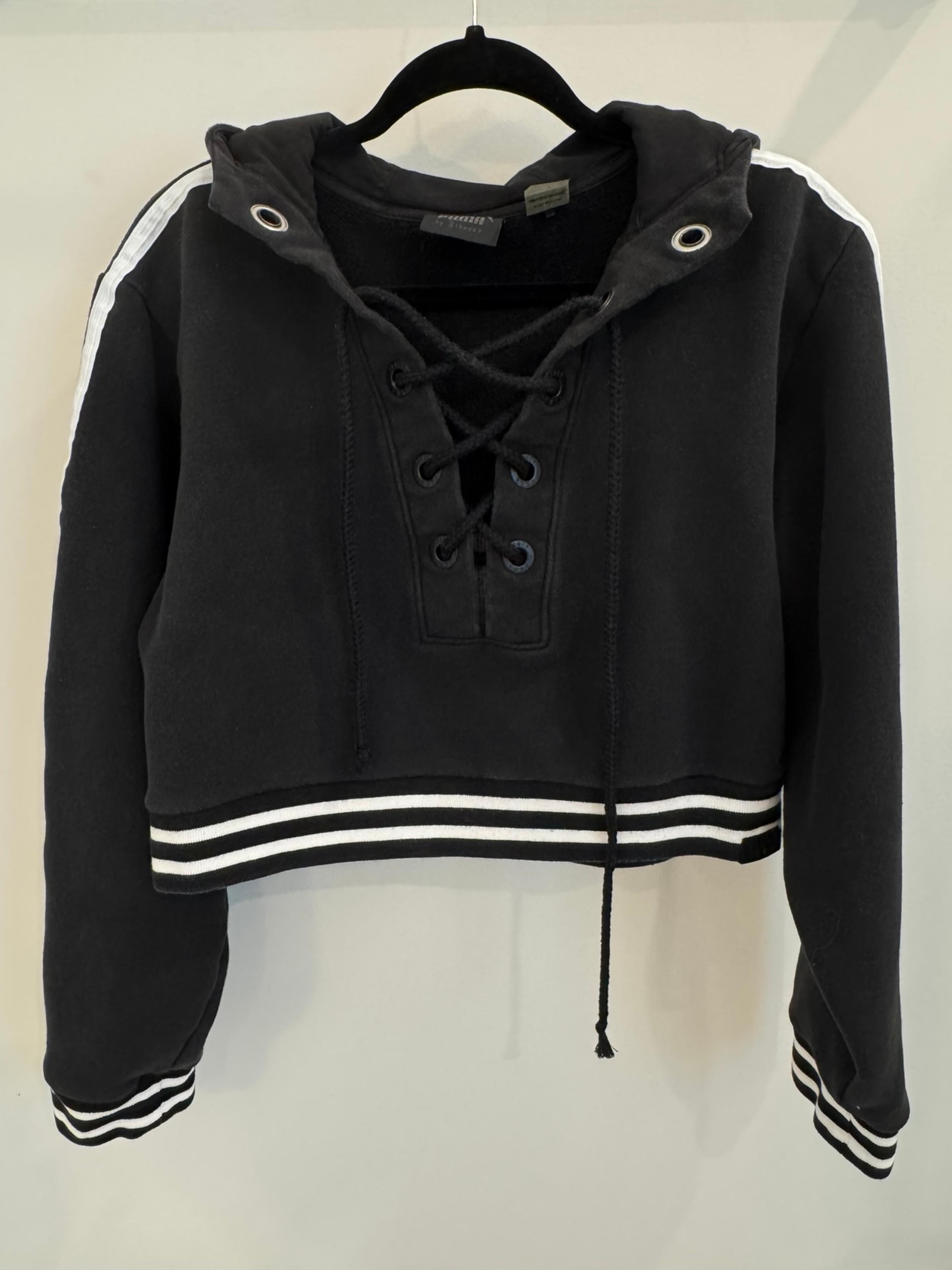 PUMA x Rihanna FENTY Cropped Lace-Up Hoodie