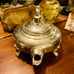 Vintage Manchester Royal thick wave style silver teapot early 20th century