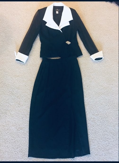 JS Collections Skirt Suit Set