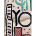 Pottery Barn Teen New York City Square Throw Pillow EMBROIDERED Down Fill Zipper