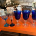 Antique wine glasses