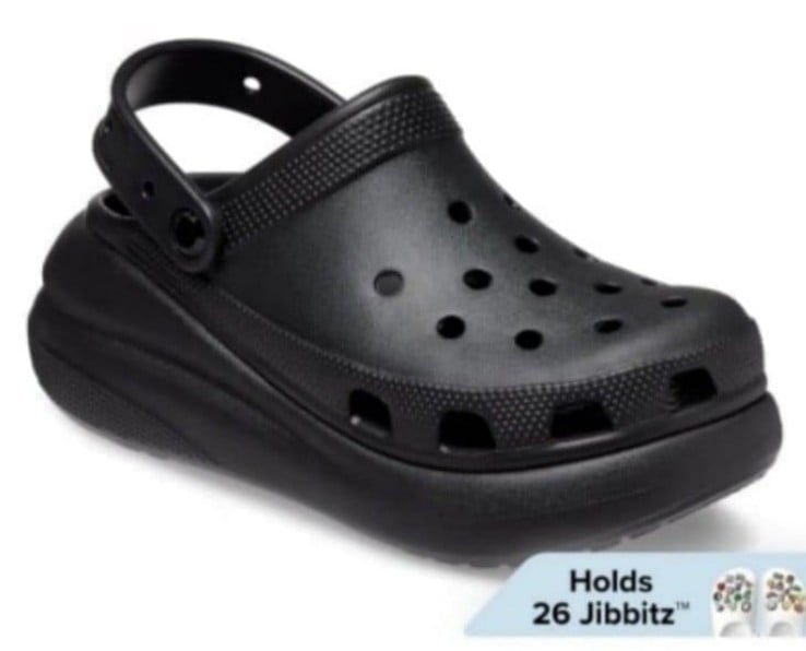 Crocs Brand-new never worn! Women's size 9 Black Crush Clog!