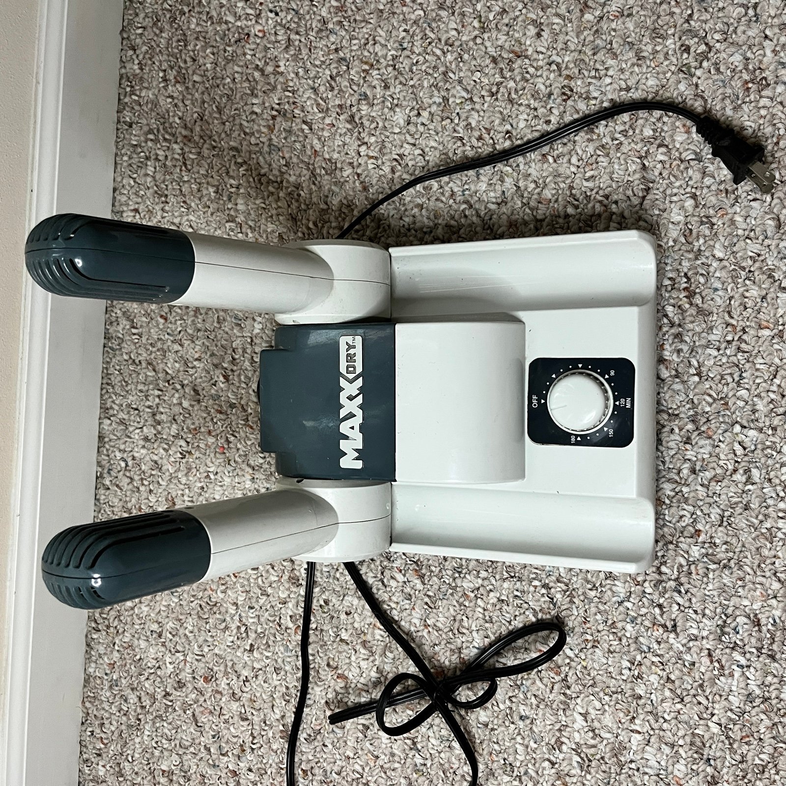 MAXX Dry Heavy Duty Shoe Boot Dryer Timer Whisper Fan Tested Works Great