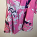 Yumi Kim Pink Floral One Shoulder Dress Size M