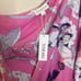 Yumi Kim Pink Floral One Shoulder Dress Size M