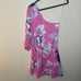 Yumi Kim Pink Floral One Shoulder Dress Size M
