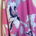 Yumi Kim Pink Floral One Shoulder Dress Size M