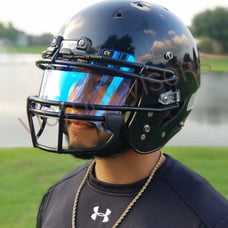 Clear Blue Football Visor (Adult) Victory Visors
