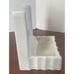 Antique Rare The Ohio Foundry Co Art Deco Cast Iron Porcelainized Soap Holder