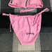 VS PINK 2 PIECE STRING BIKINI SWIMSUIT IN PINK LOLLIPOP BLING IN SIZES XS/MEDIUM