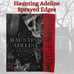 Haunting Adeline Red Painted Edges Cat and Mouse Book, Dark Romance, Zade Meadow