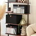 Closet Storage Bins with Clear Window and 2 Handles