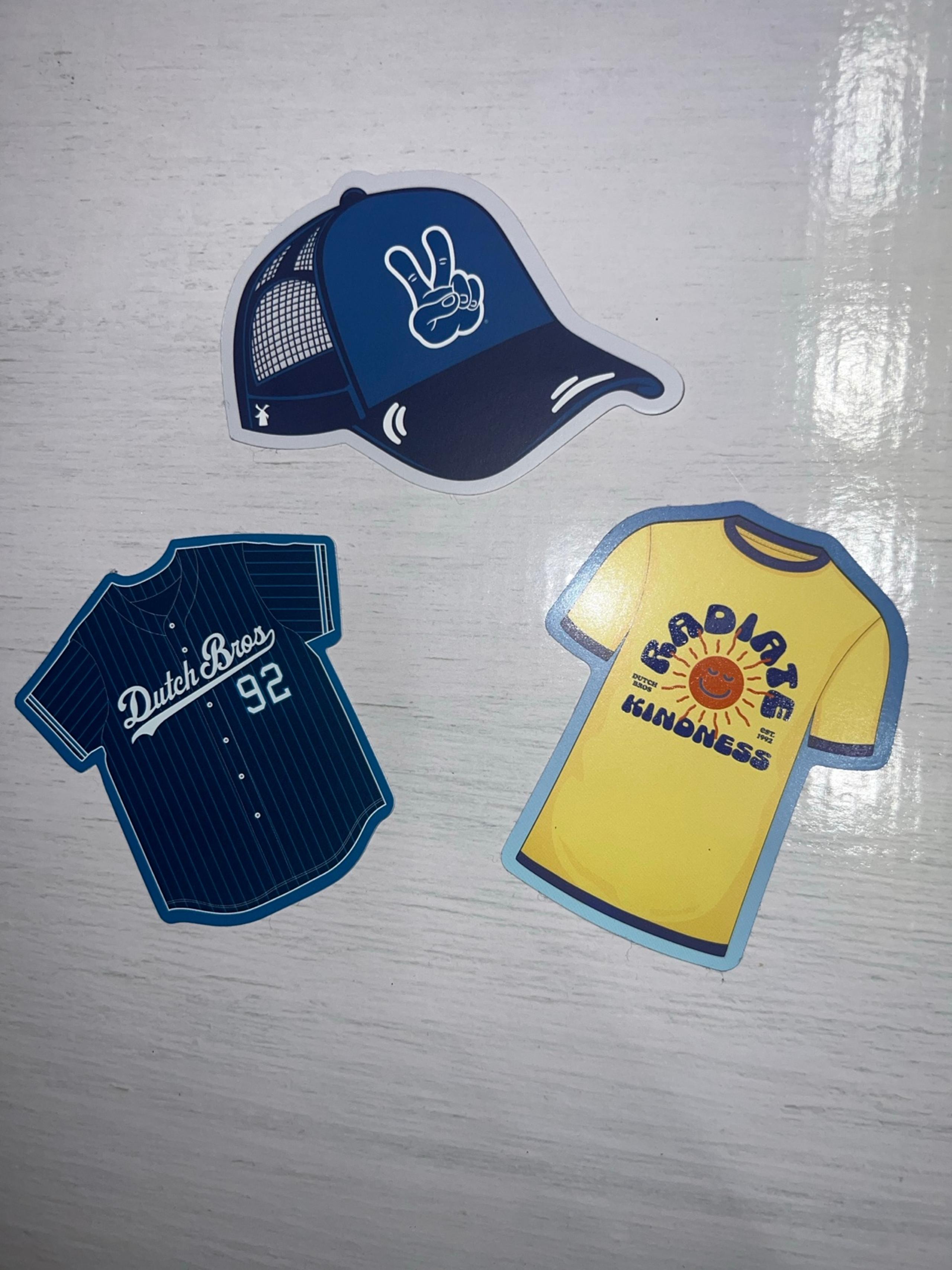 Dutch Bros stickers