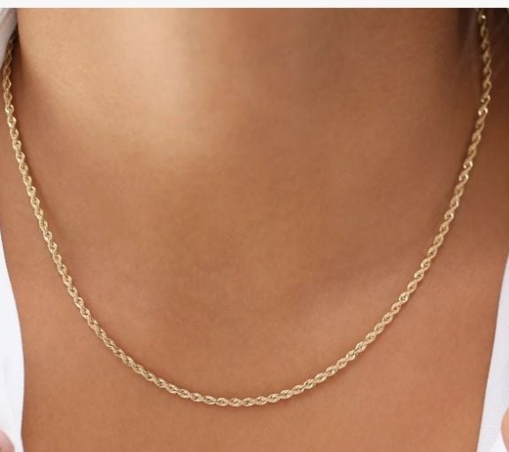 14K Ferkos Rope Necklace