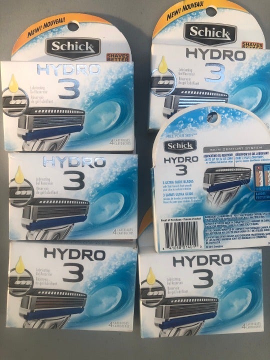 Schick HYDRO 3 Razor Blades Refill 6pack