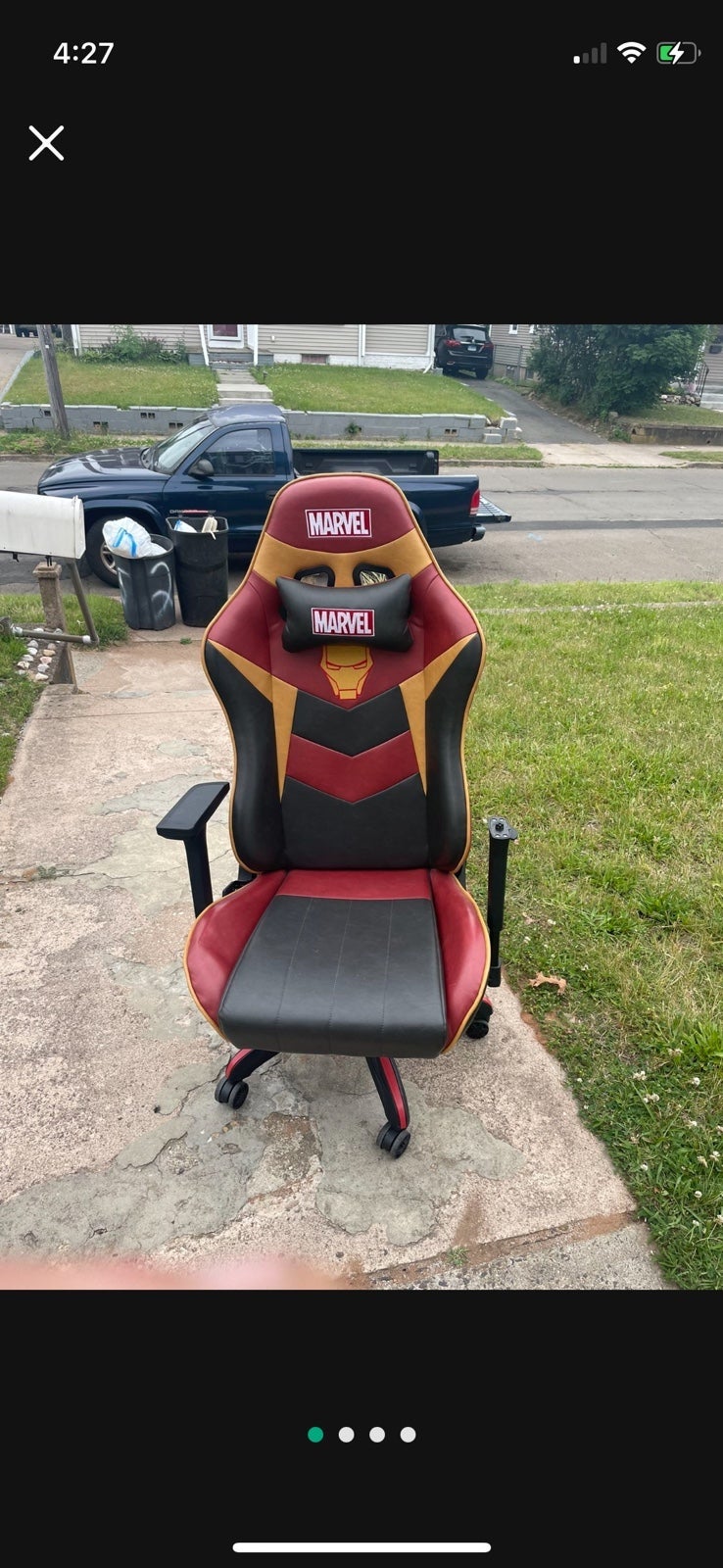MUST SELL ASAP!! Marvel iron man gaming chair