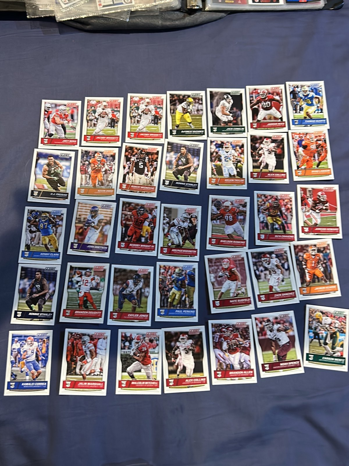 Rookie football lot