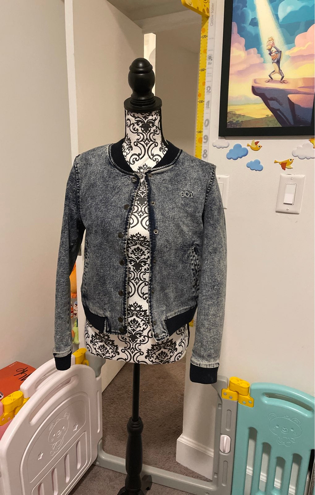Boy london jean jacket xs